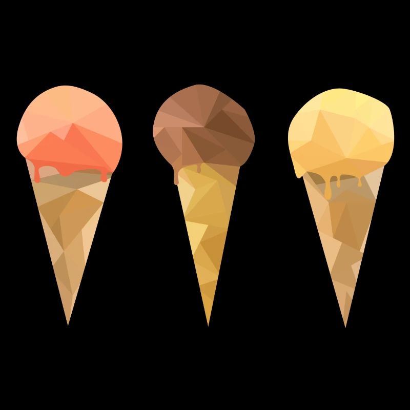 Low Poly Icecream