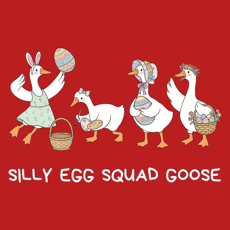 Silly Egg Squad Goose Ostern
