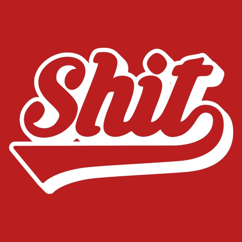 Merde Rétro Script
