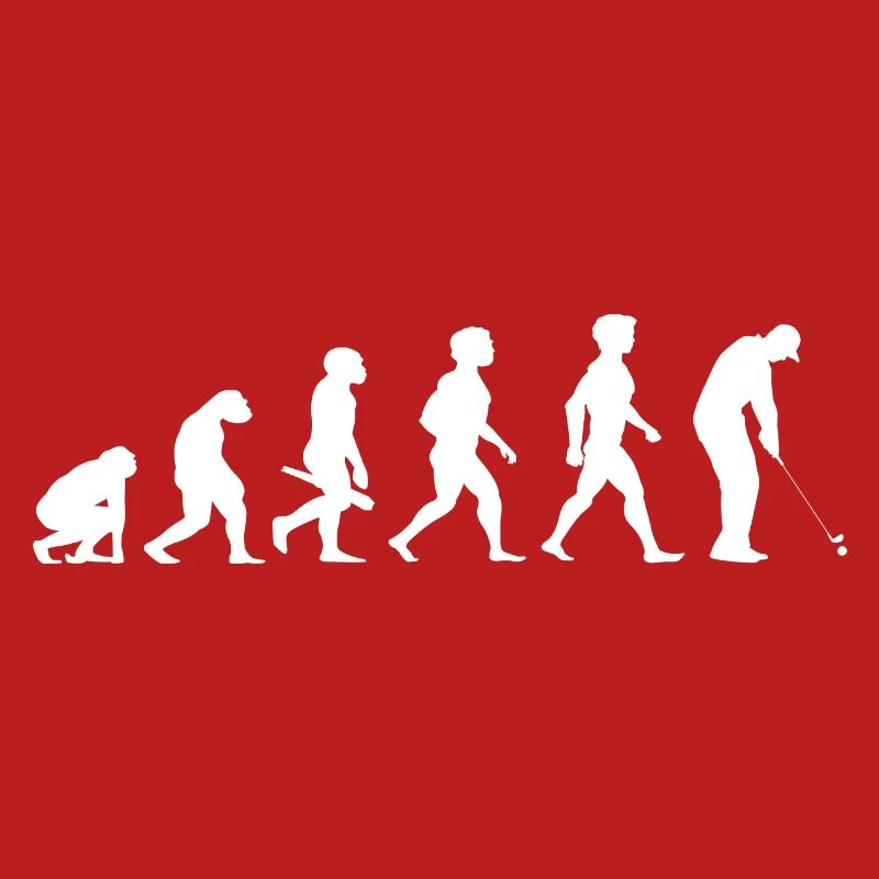 Evolution Golf Golfer Golfspieler Golfplatz