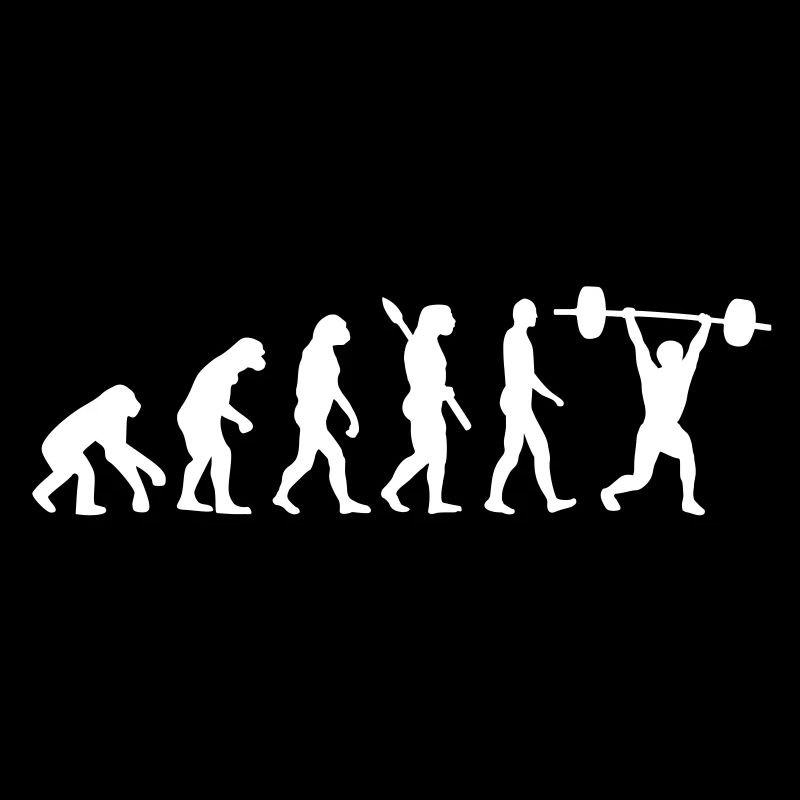 Gewichtheben Evolution