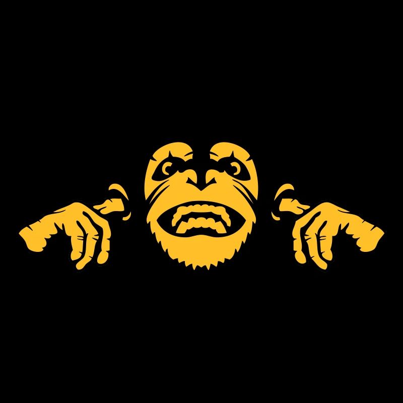 singe monkey chimpanze oreille doigt