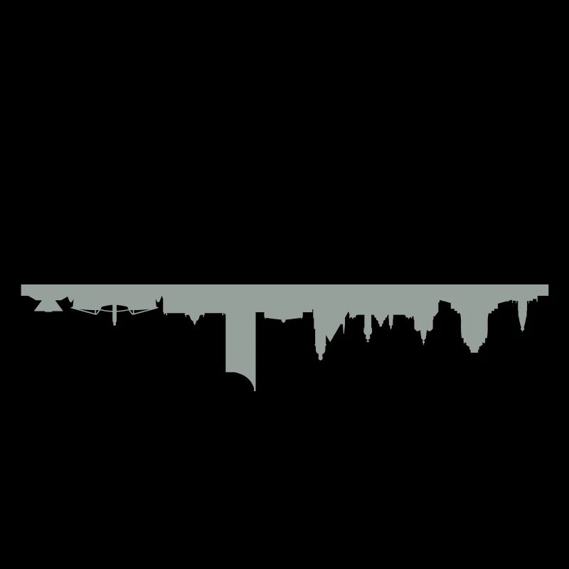 Skyline Leipzig Schatten