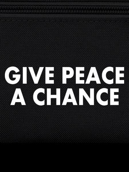 Give peace a chance