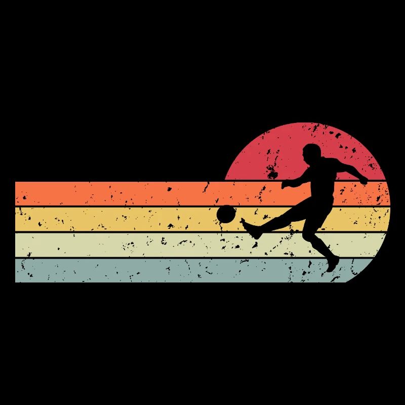 Fußball Retro Vintage