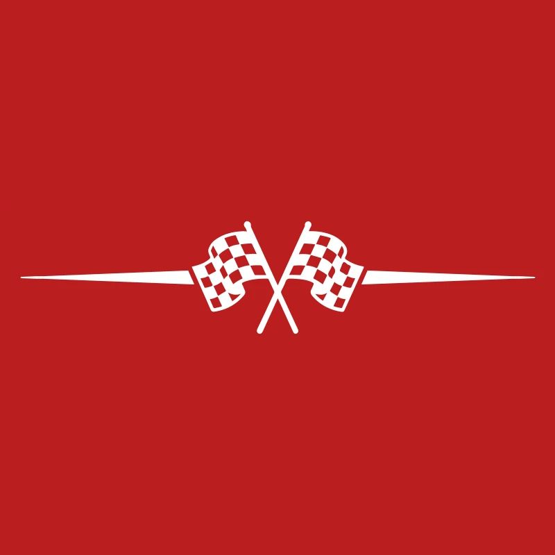Icône de course de drapeau de course