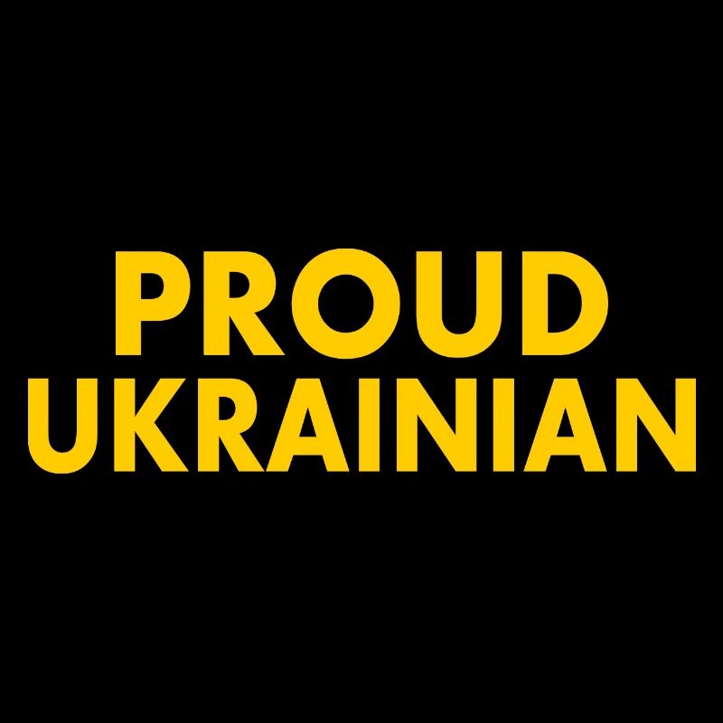 Proud ukrainian