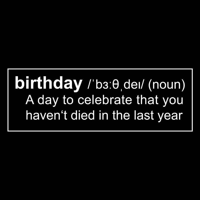 Birthday - Geburtstag