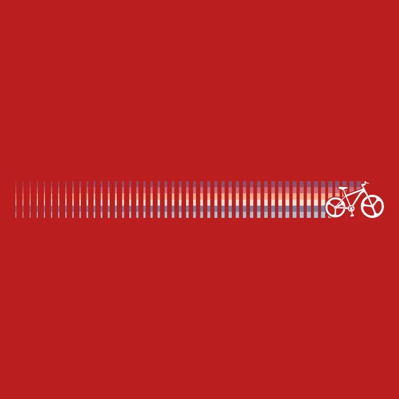 Gradient Barcode Sonnenuntergang