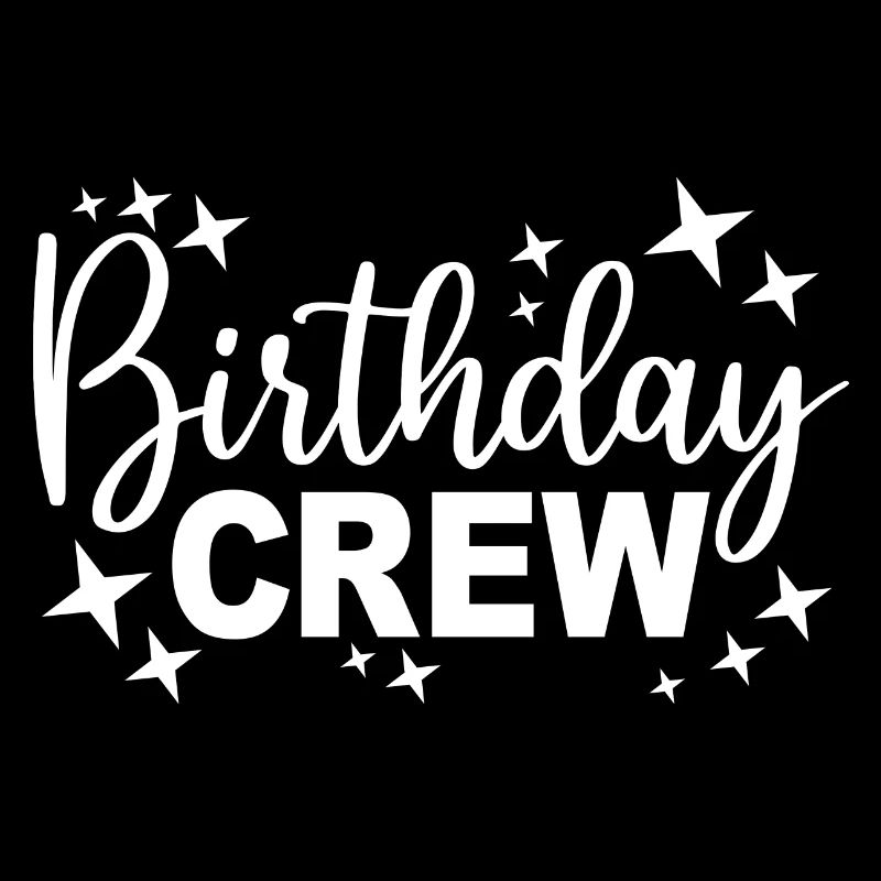 Birthday Crew Matching Gruppe Geburtstagsfeier Outfit