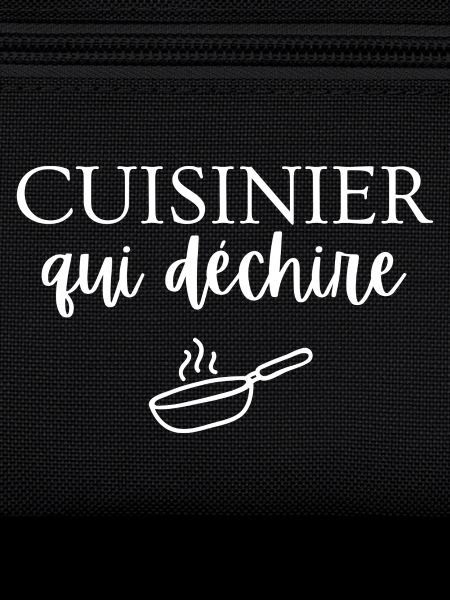 cuisinier qui déchire