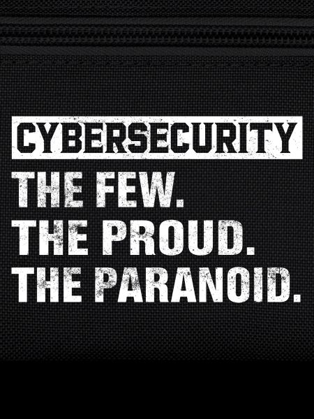 Cybersecurity Paranoia Humor Design