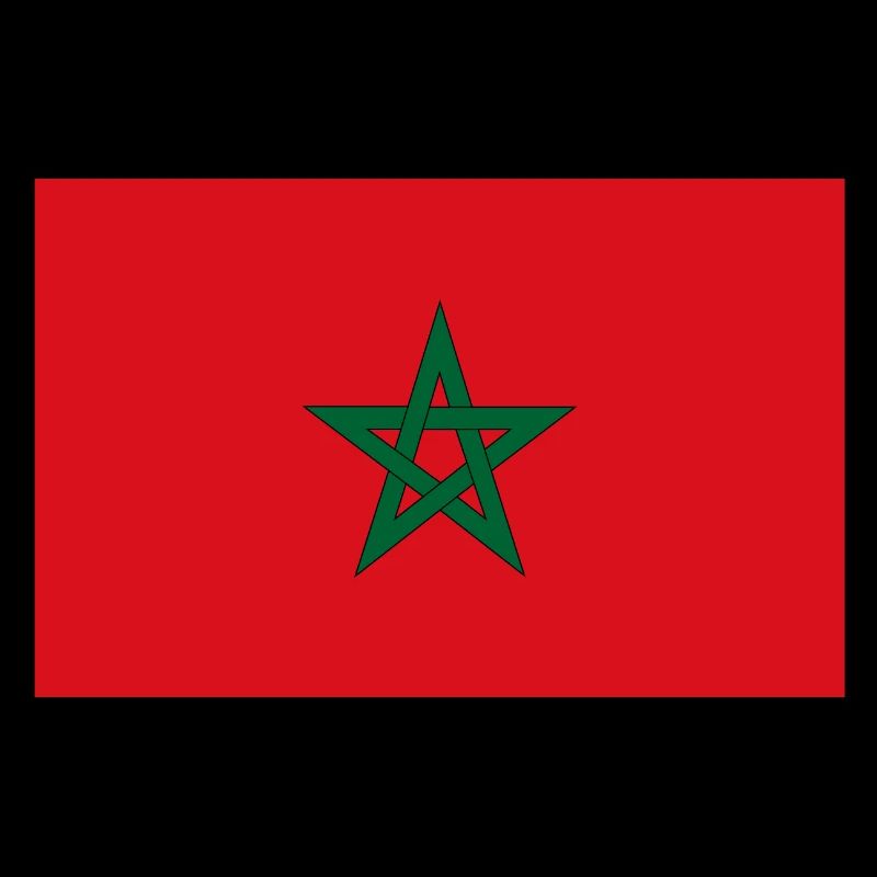 Marokko Flagge
