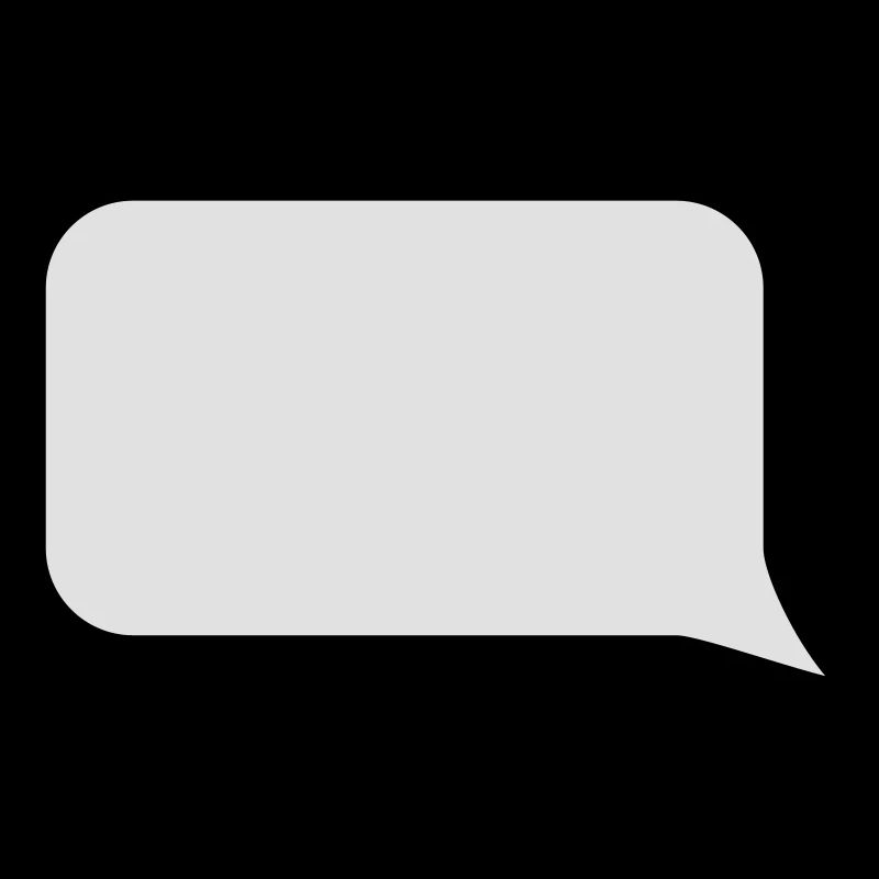 Sprechblase // Comic // Spruch machen // Aussage