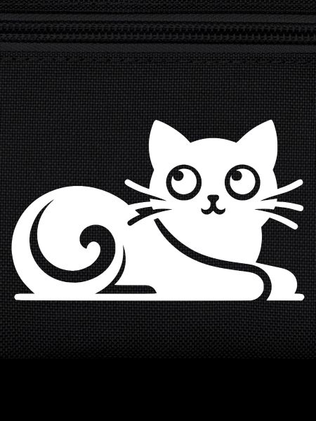 Cute Abstract Cats Drawing
