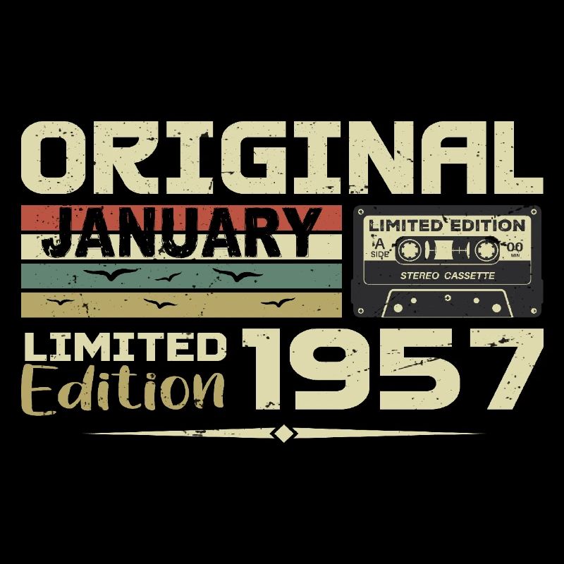 Januar 1957 | Januar 1957 Geburtstagsgeschenk