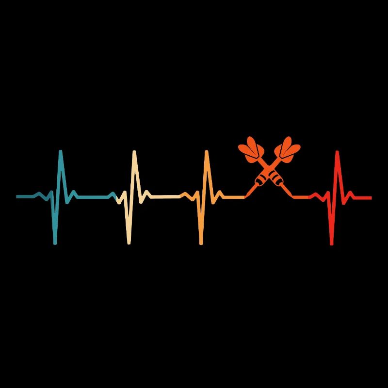 Fléchettes heartbeat joueur de fléchettes