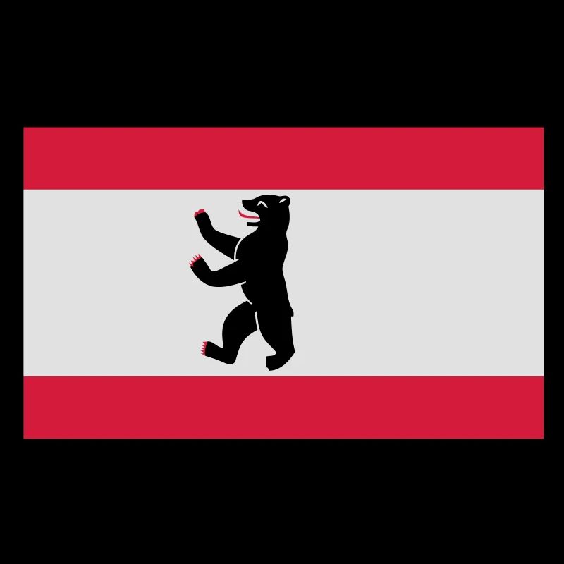 Flagge von Berlin
