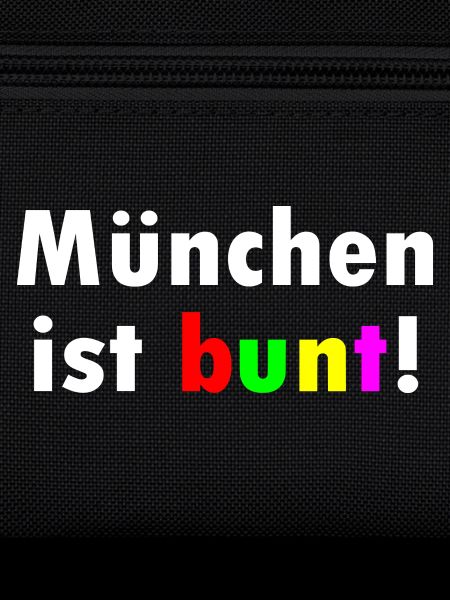 München ist bunt
