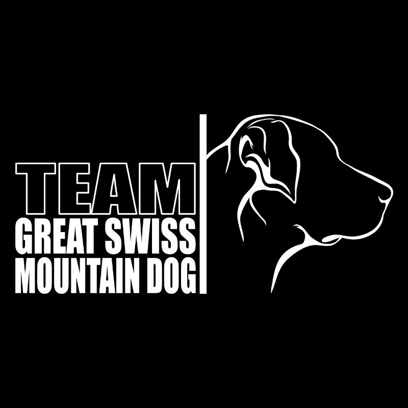 ÉQUIPE Grand Bouvier Suisse Chiens Wilsigns