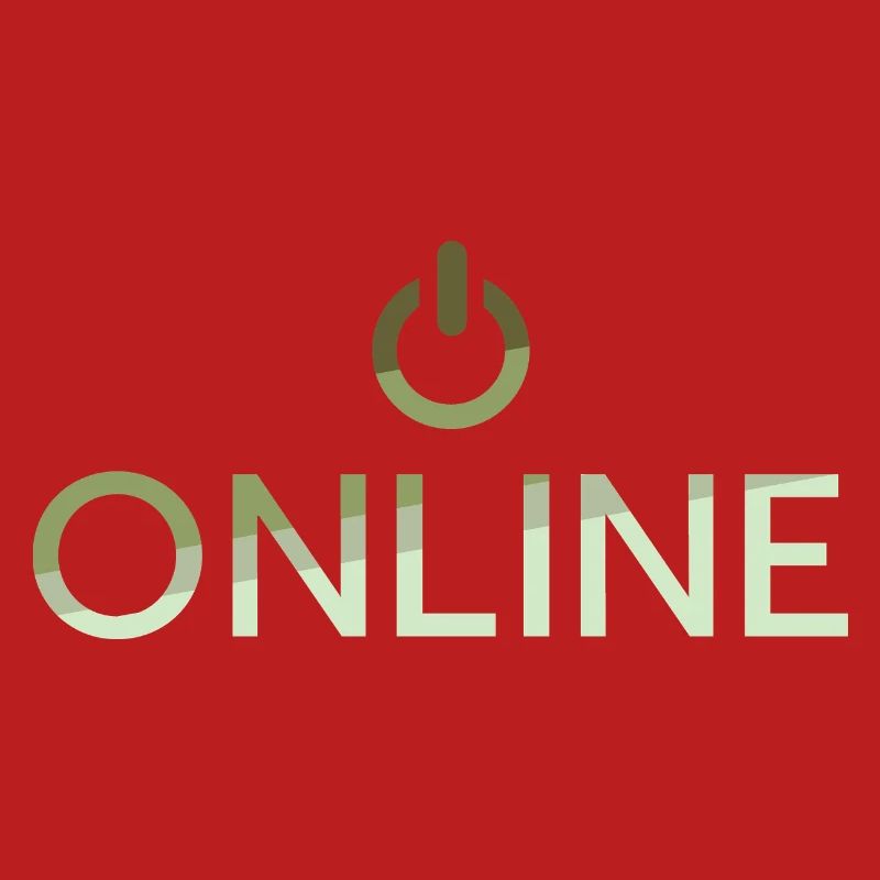 online lettering - On Button active