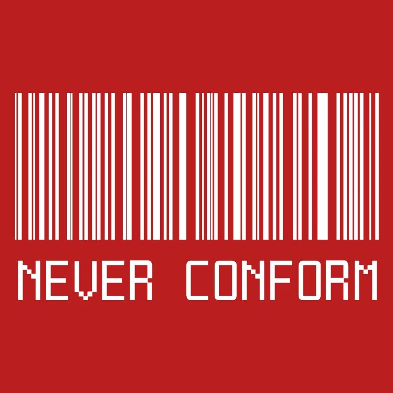 Never conform barcode