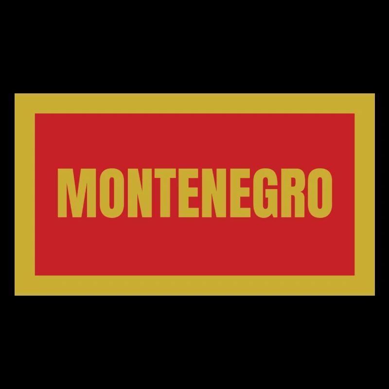 Drapeau du Monténégro