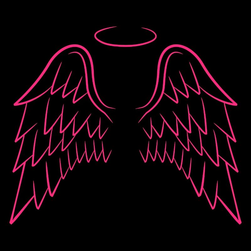 Ailes d'ange en rose