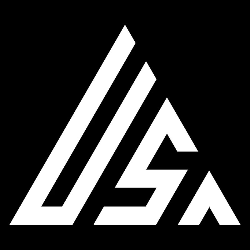 USA Weißes Dreieck Logo
