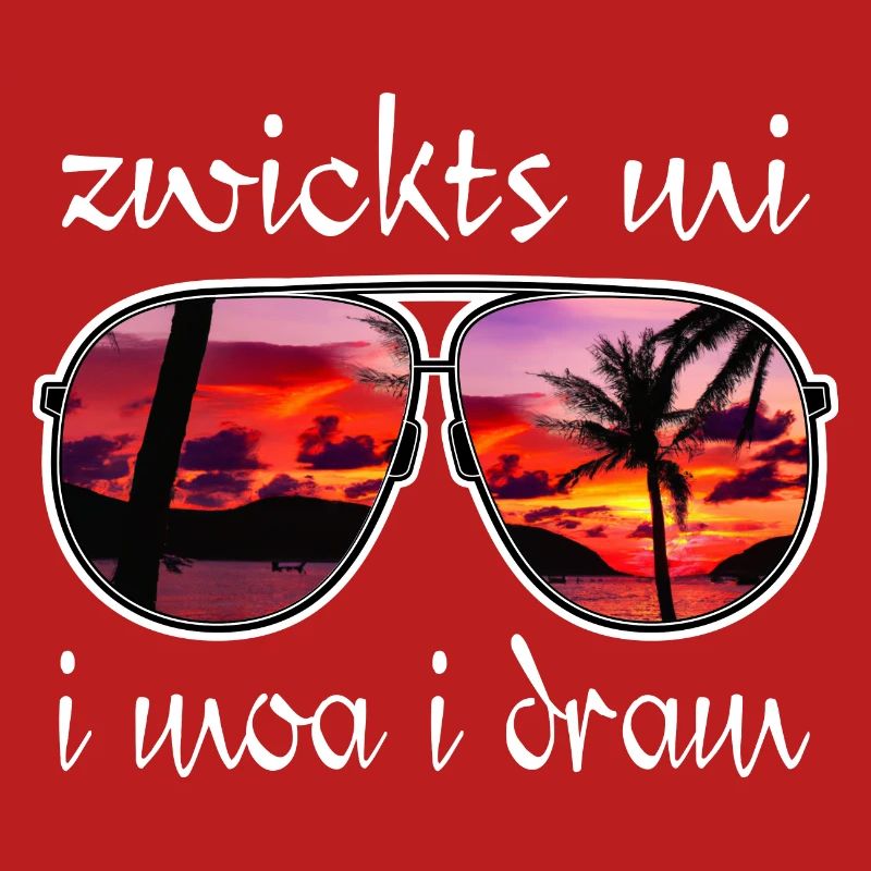 zwickts mi i moa i dram, sentiment de vacances, dialecte