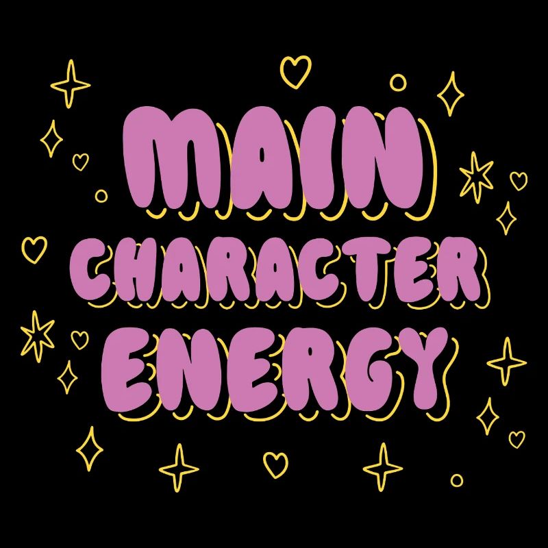 Main Character Energy Tee