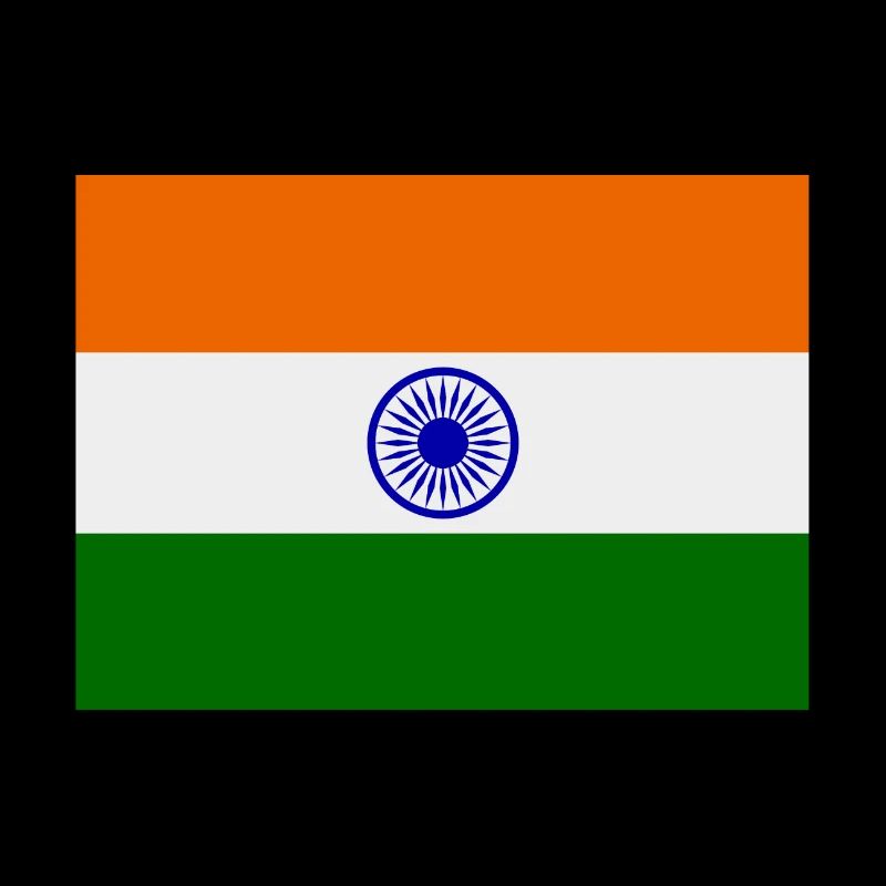 drapeau de l'inde