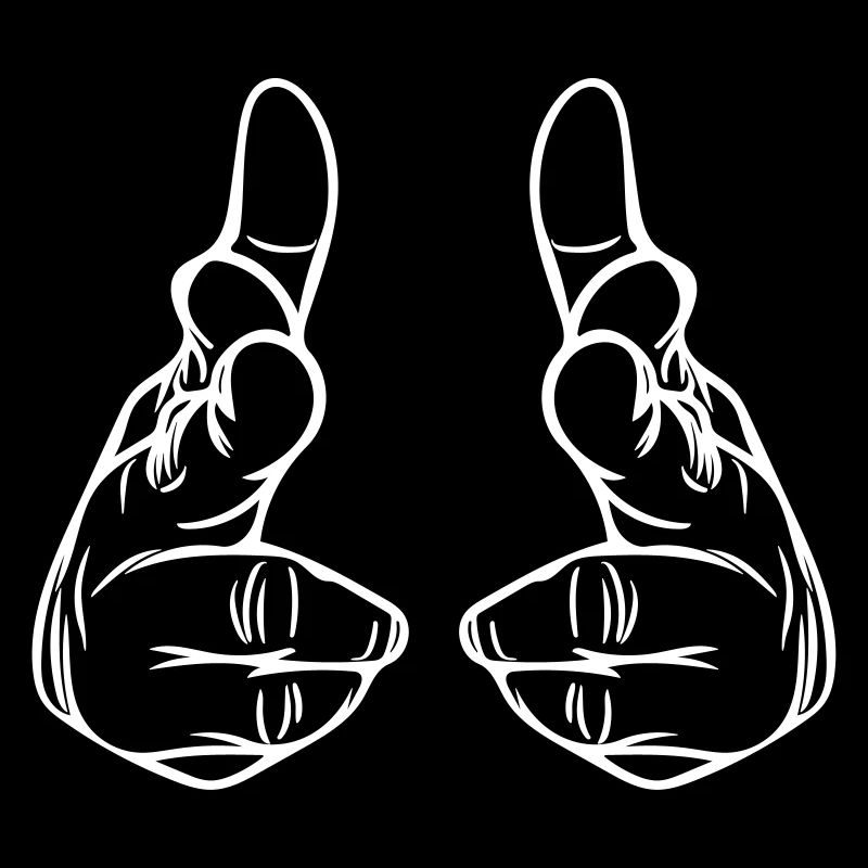 Hand Pistole - Fingerpistole Vector