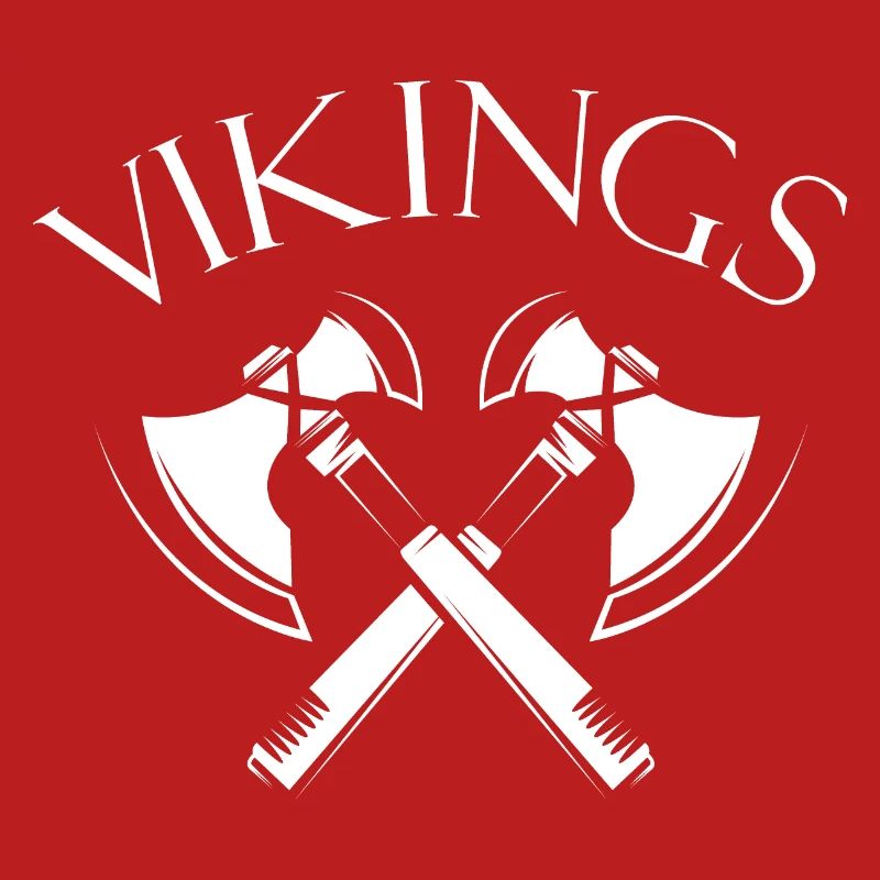 Viking Vikings Symbole Logo Idée graphique Vikings