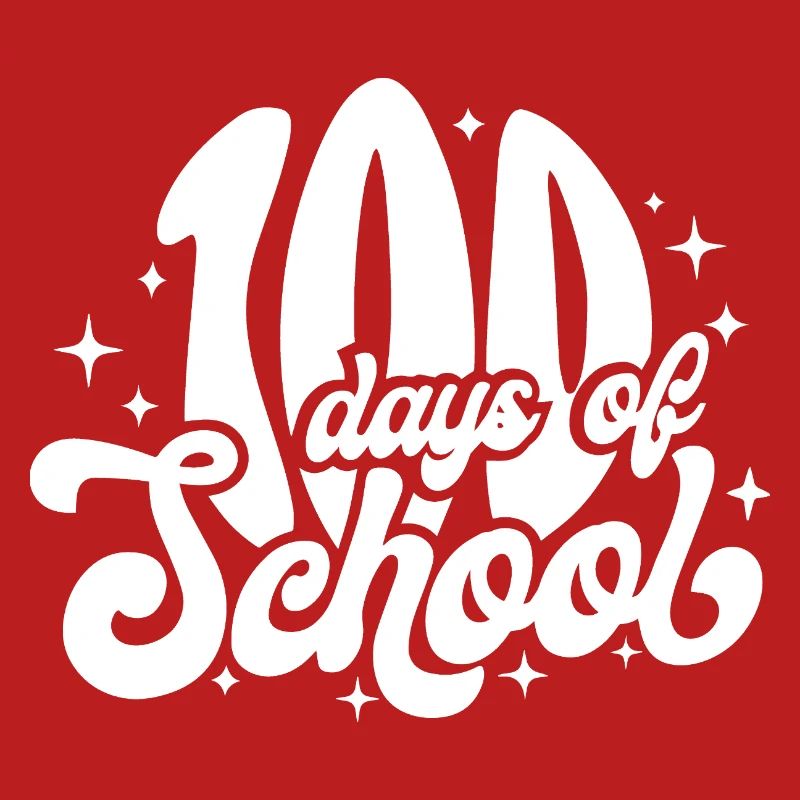 Conception des 100 jours de célébration de l’école