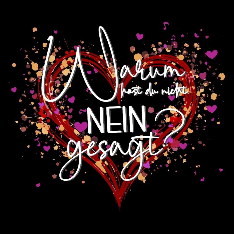 Why Not Say No Heart Schlagerhit Gift