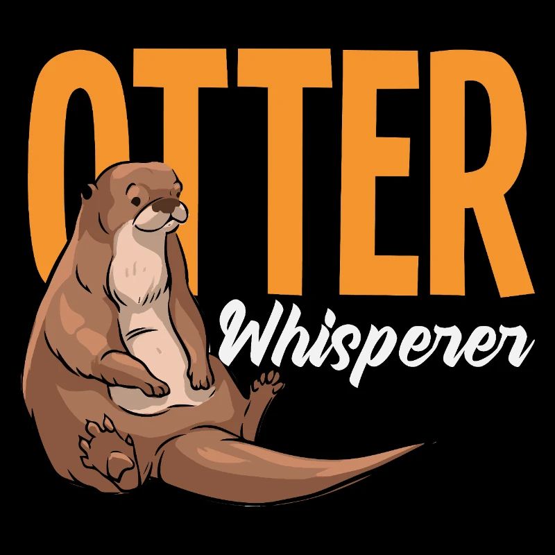 Otterflüsterer Seeotter Cartoon