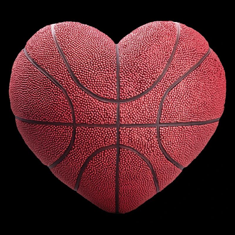 Coeur de basket-ball