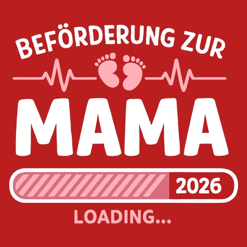 Mama 2026 Loading Beförderung Geschenk