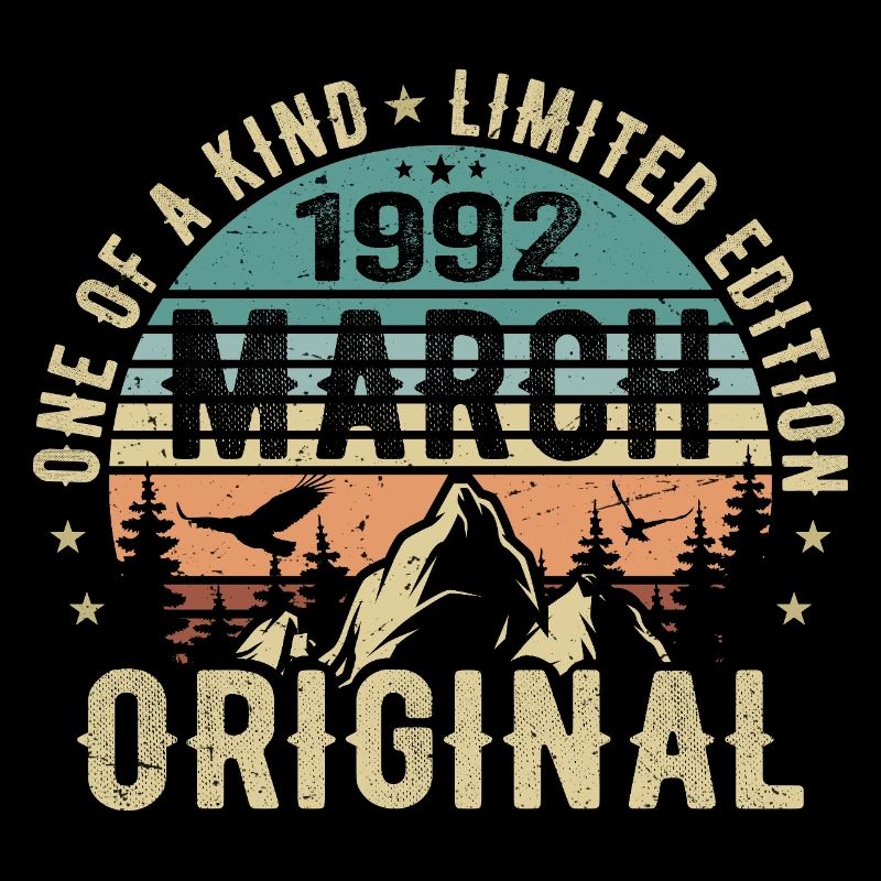 Legendary since March 1992 - birthday March 1992