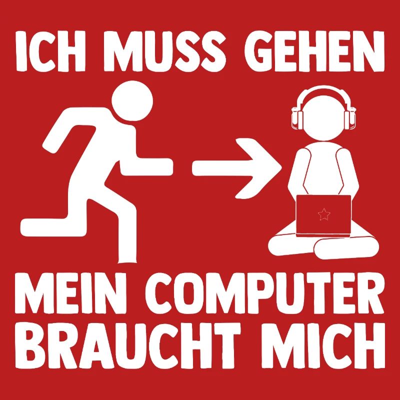 Computer Zocker Programmierer Administrator Gamer