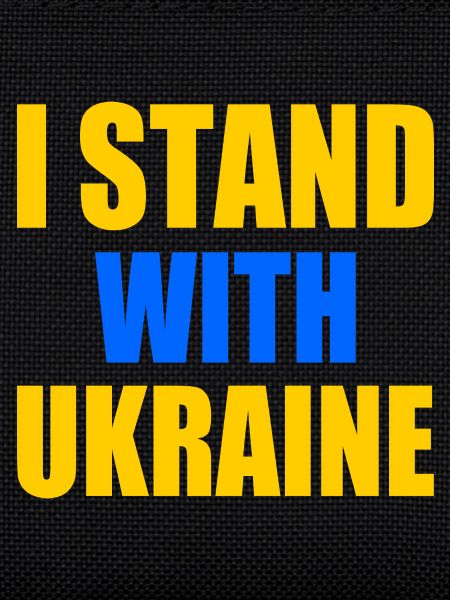 I stand with ukraine