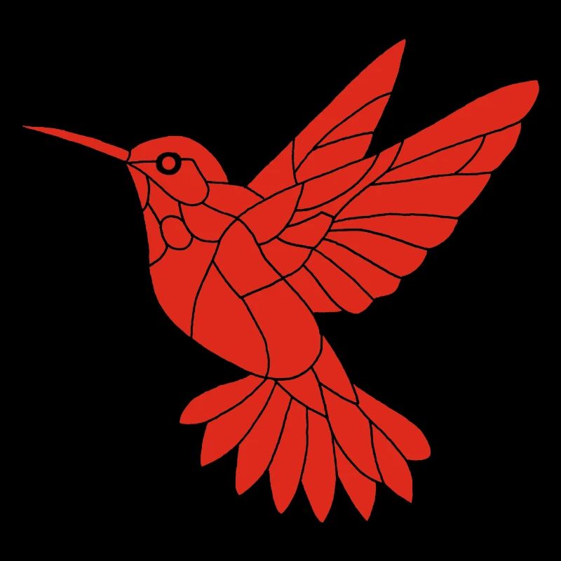Roter Kolibri