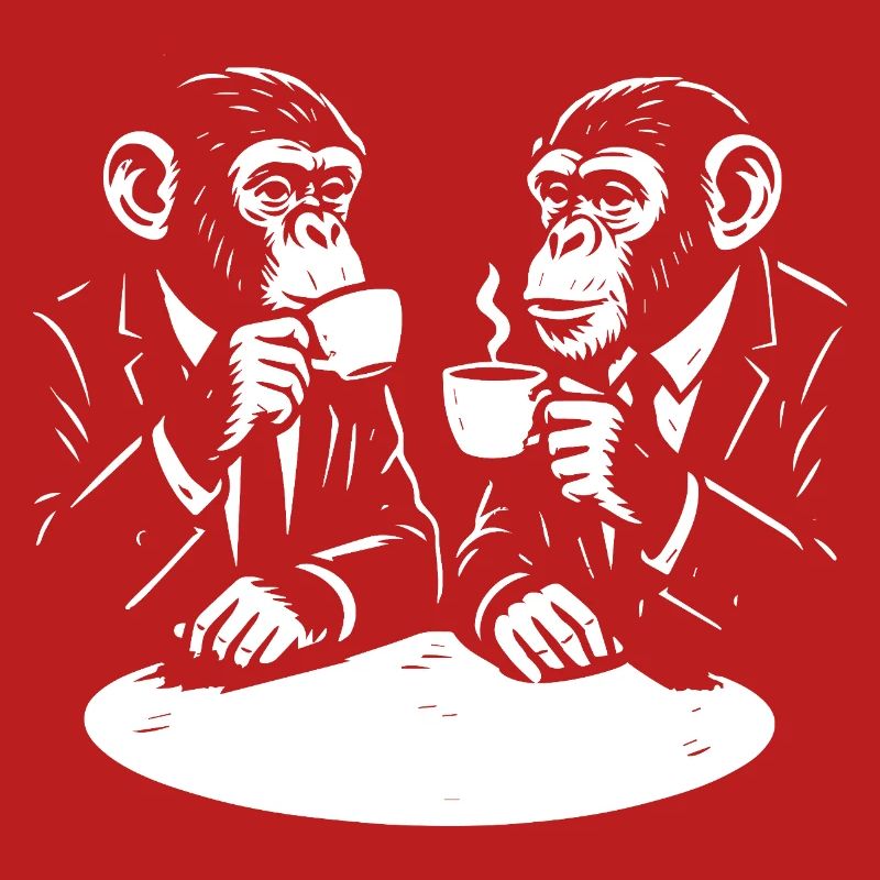 Monkeys in Suits Coffee Duo