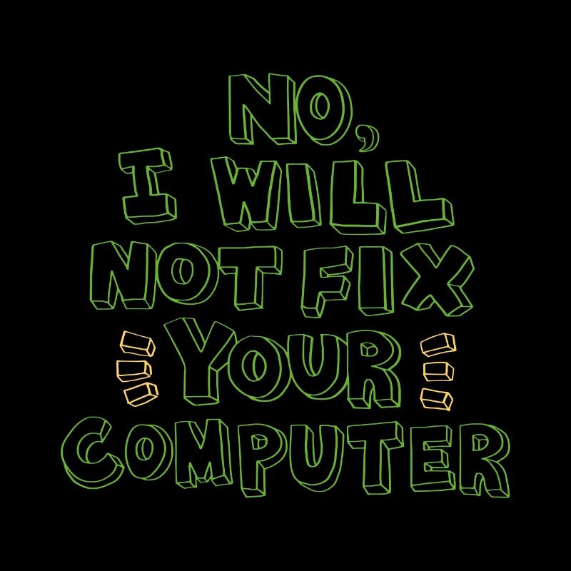 No, I want your computer .. - Gift