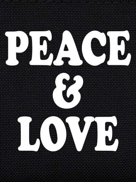 Peace and love