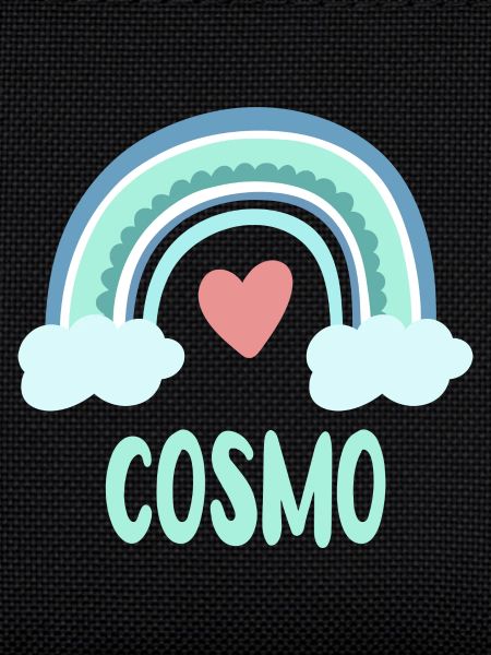 Cosmo Name Rainbow Baby