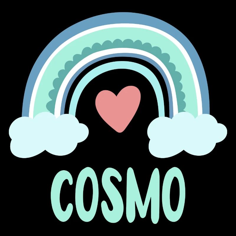 Cosmo Name Regenbogen Baby