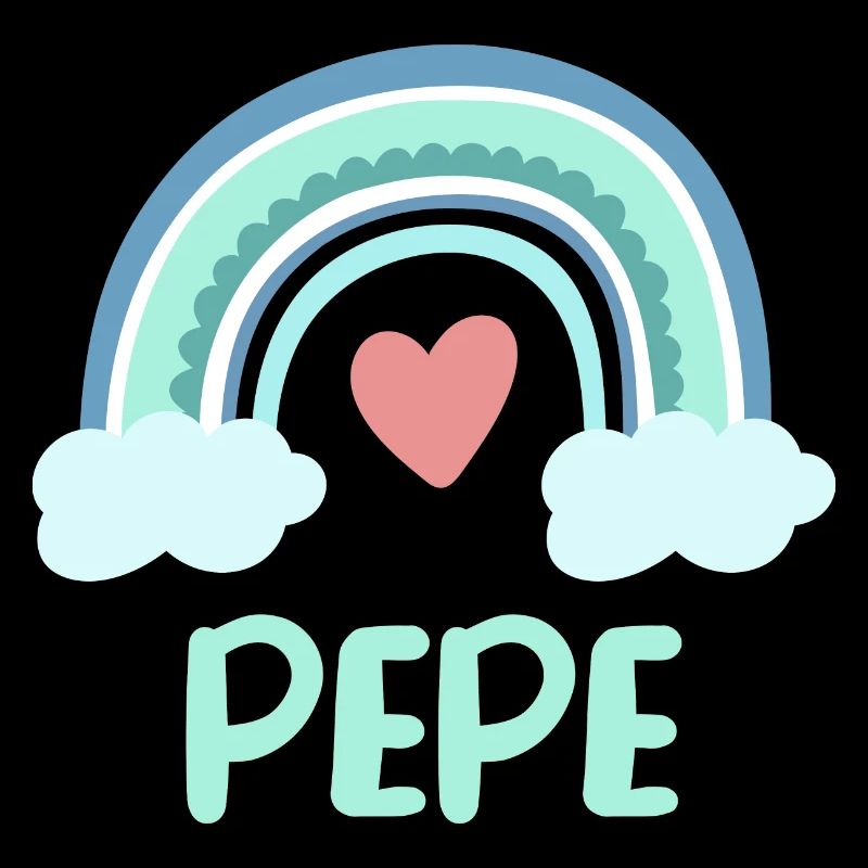 Pepe Nom Rainbow Baby