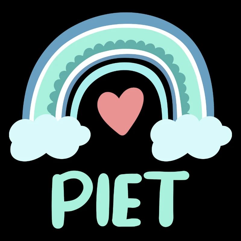 Piet Name Rainbow Baby